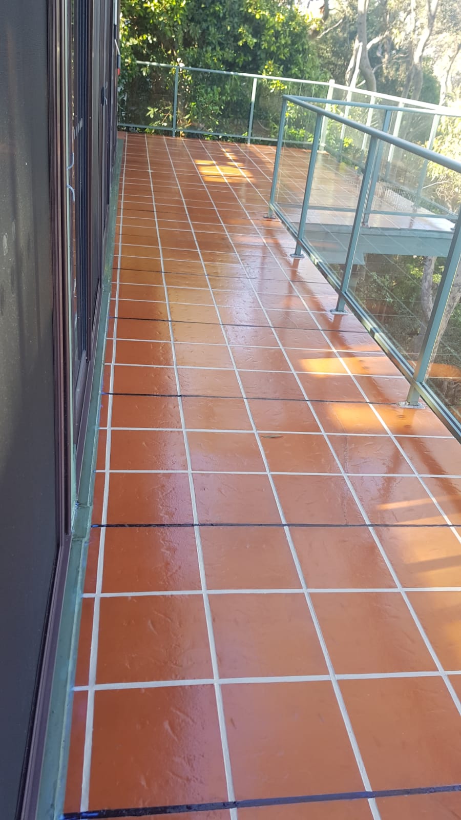 leaky balcony repaired using remedial membranes clear waterproofing membrane